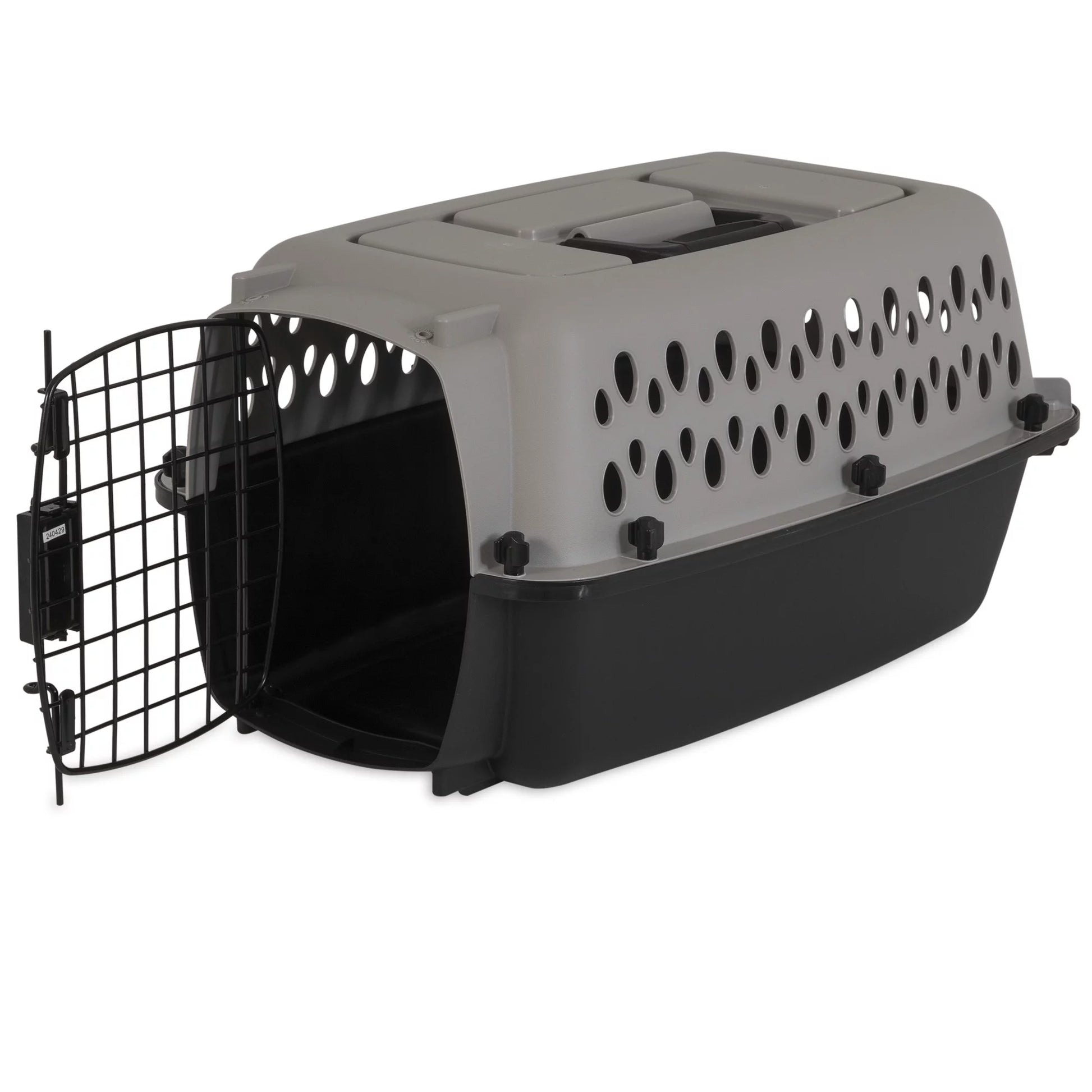 Pet Kennel for Dogs, Hard-Sided Pet Carrier, Extra Small, 19In Length