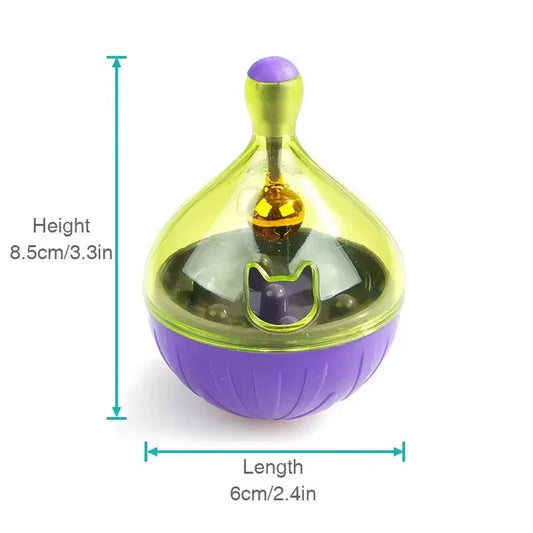 Pet Tumbler Pet Toy Cat Dog Puzzle Toy Pet Leaky Food Container Dog Toy Pet Leaky Food Ball